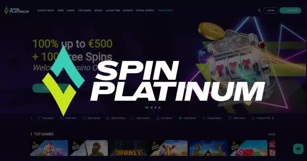 Captura de la App de SpinPlatinum Casino